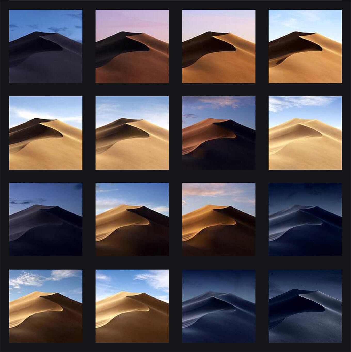 苹果 macOS Mojave 超高清 5K 沙漠壁纸下载