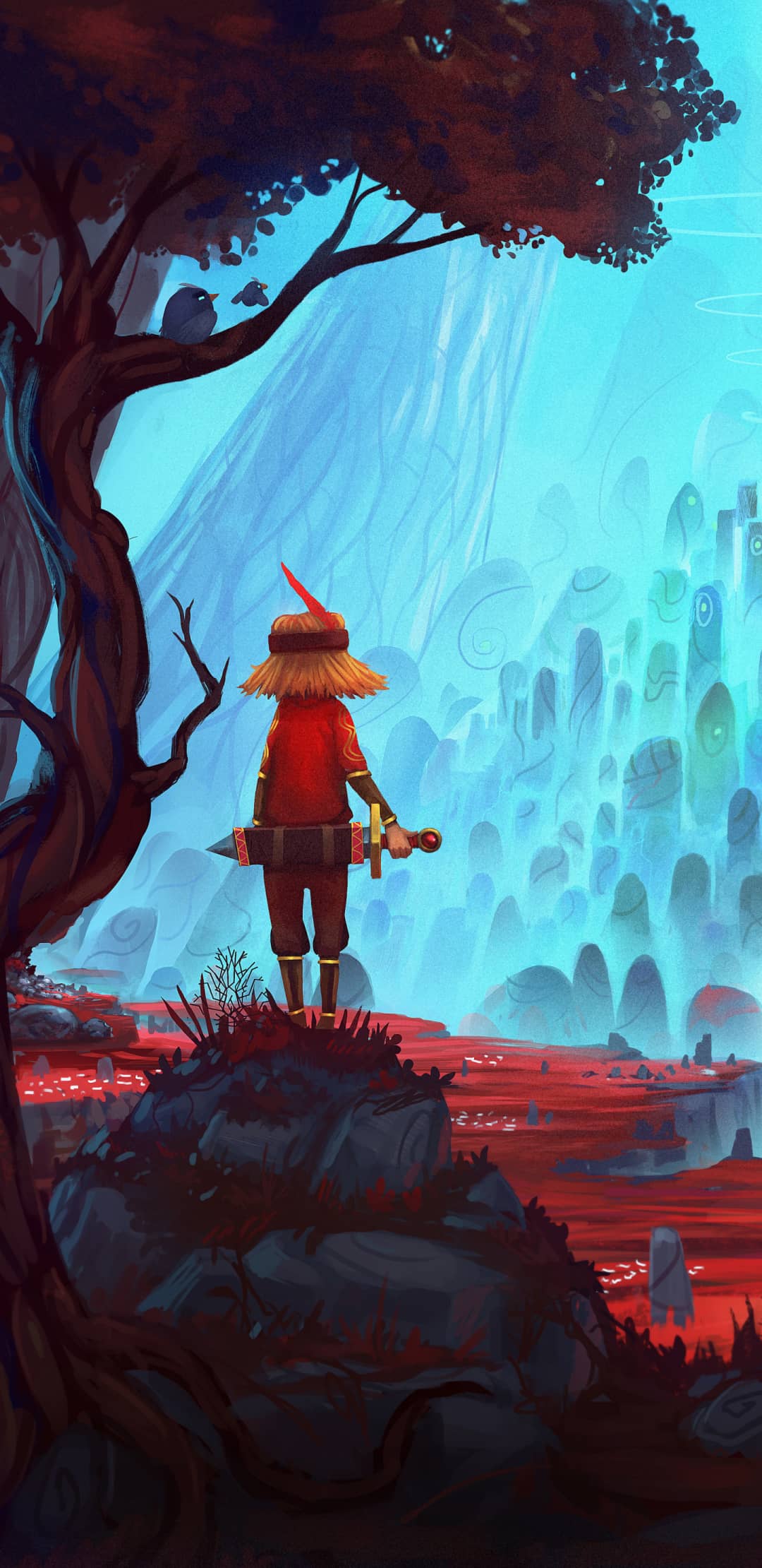 壁纸 | 有很多人喜欢去远方 而我只想待在你怀里