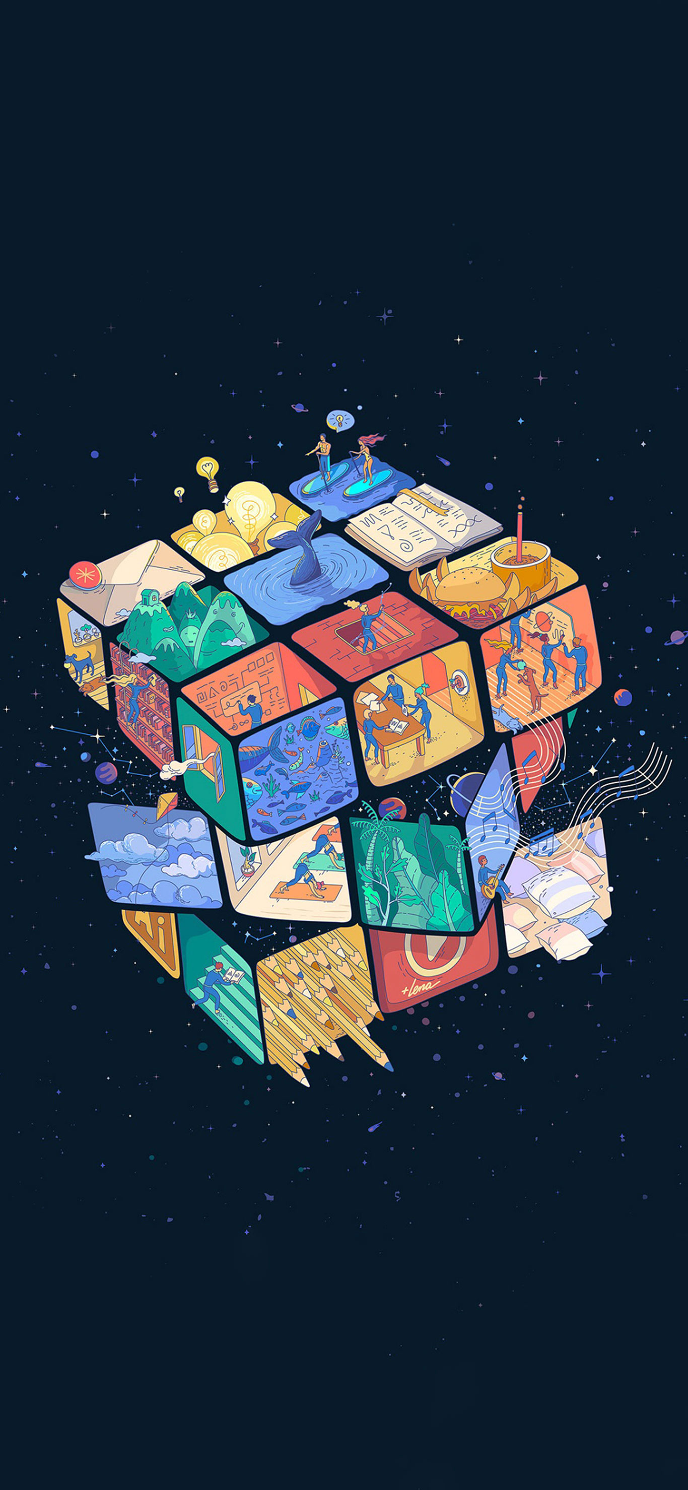 壁纸｜你要悄然拔尖 然后惊艳所有人