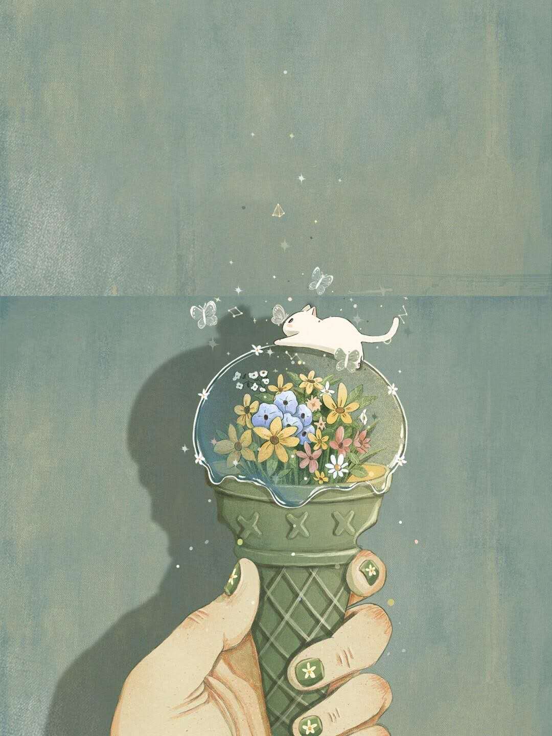 壁纸｜一生努力 一生被爱