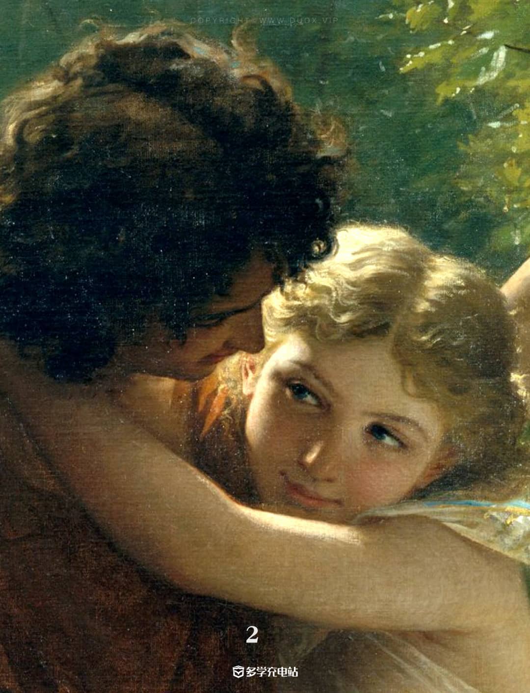 每日一画｜《春光》1873年   皮耶·奥古斯特·考特