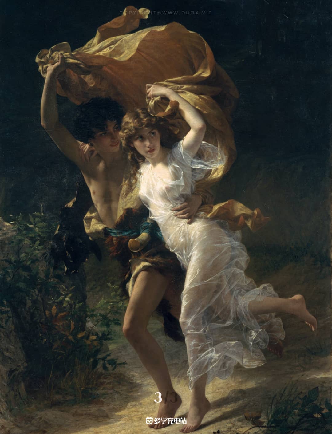 每日一画|《暴风雨》1880 皮耶·奥古斯特·考特