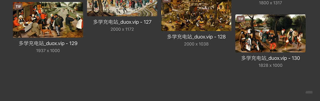 小彼得·布勒哲尔Pieter Brueghel the Younger 比利时17世纪 油画合集 130副 [JPG+TIF/2.7GB] H085