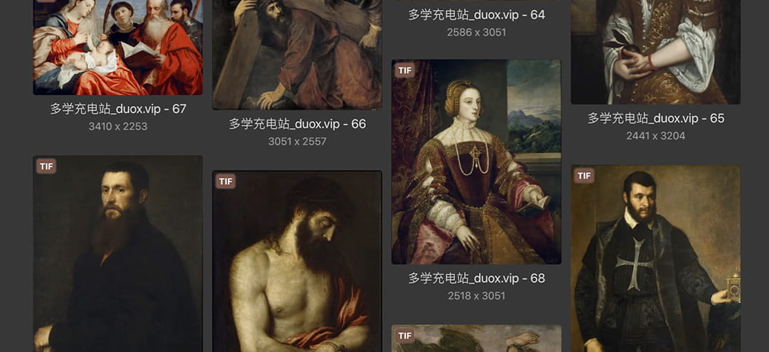 提香Tiziano Vecelli 意大利15.16世纪 油画合集 141副 [TIF+JPG/5.02GB] H084