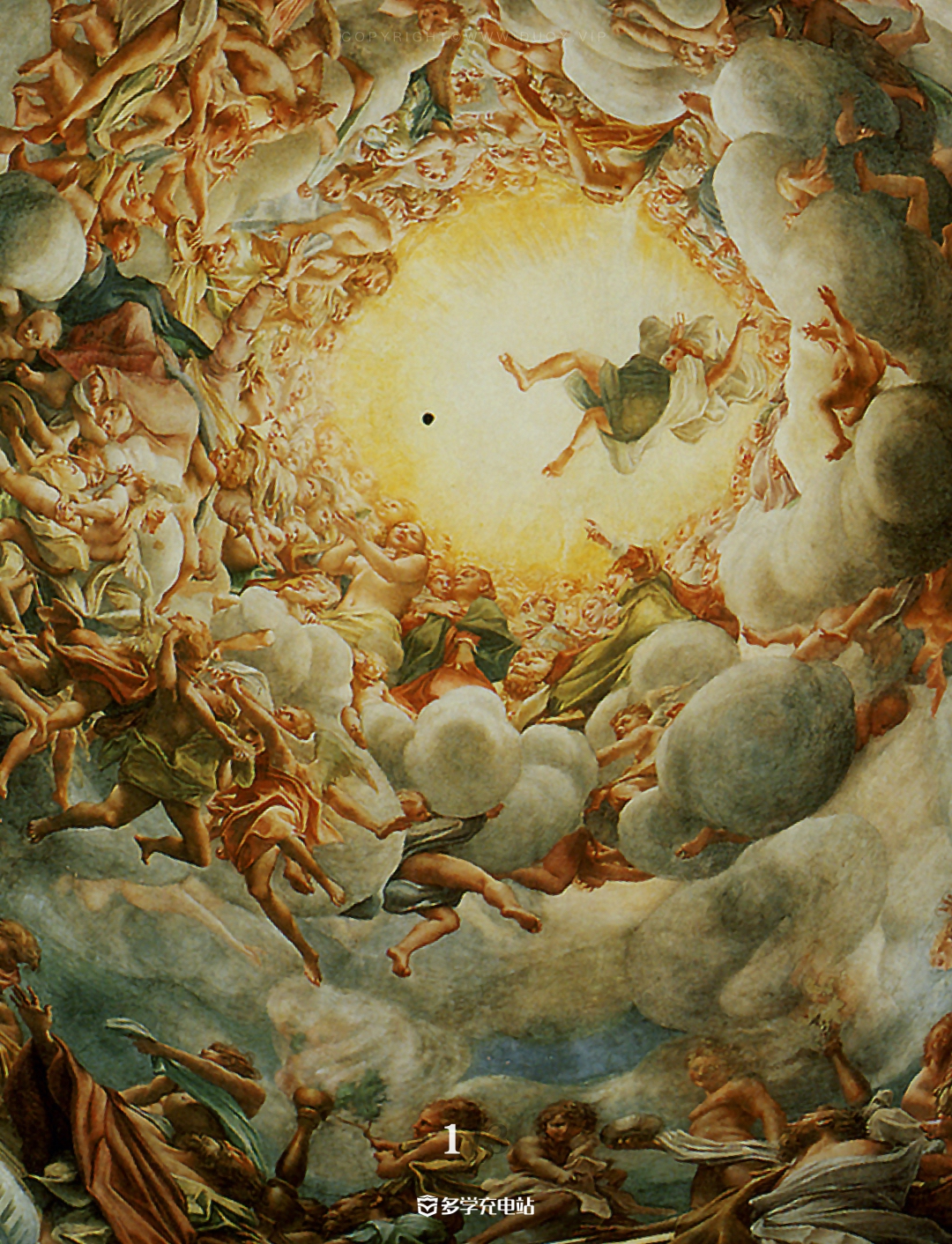 每日一画｜《圣母升天》1526年-1530年  科雷乔  赏析