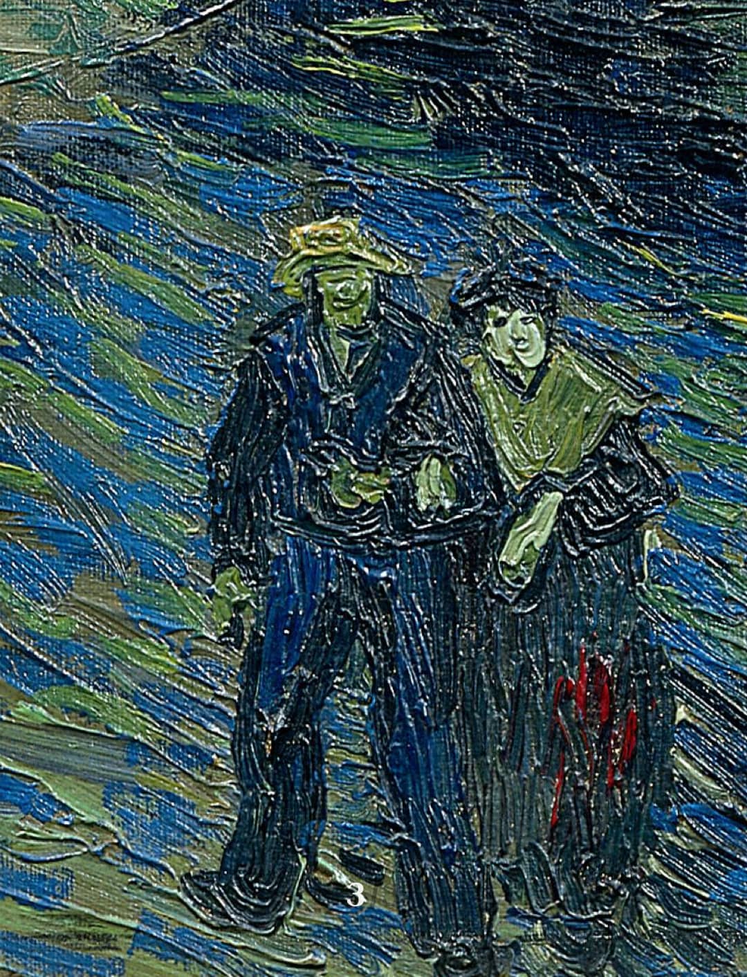 每日一画|《罗纳河上的星夜》1888年9月 梵高 名画赏析 下载