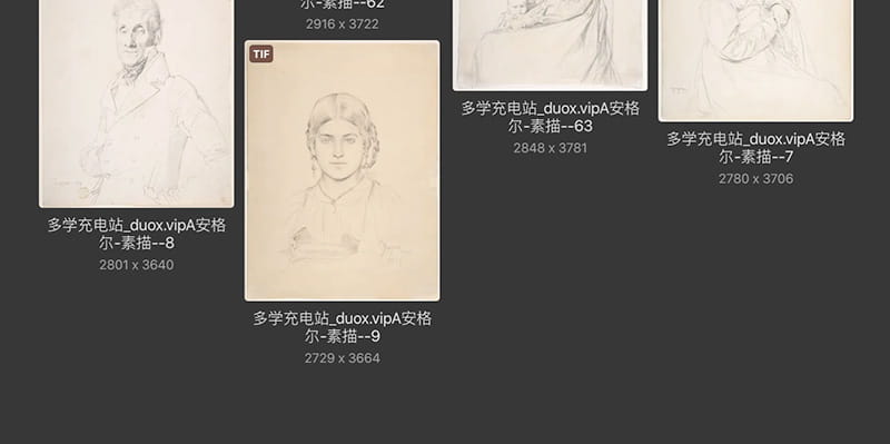 安格尔Jean Auguste Dominique Ingres 法国18.19世纪新古典主义油画合集 162副 [JPG+TIF/3.27GB] H075