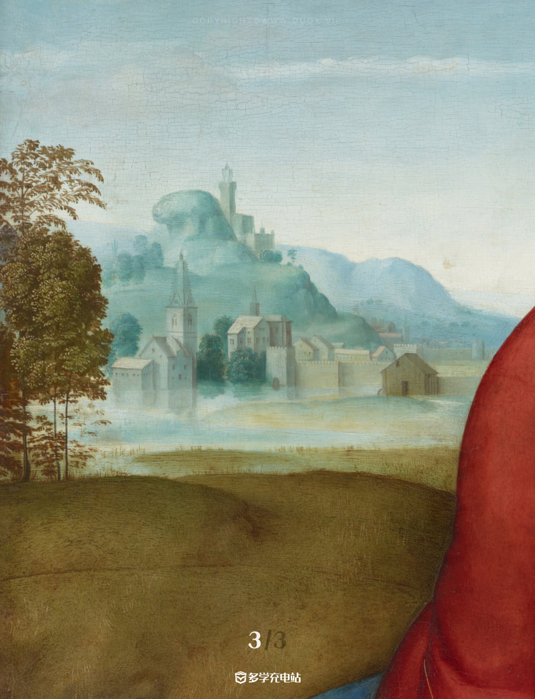 名画|《草地上的圣母》 拉斐尔·桑西 赏析 高清免费下载