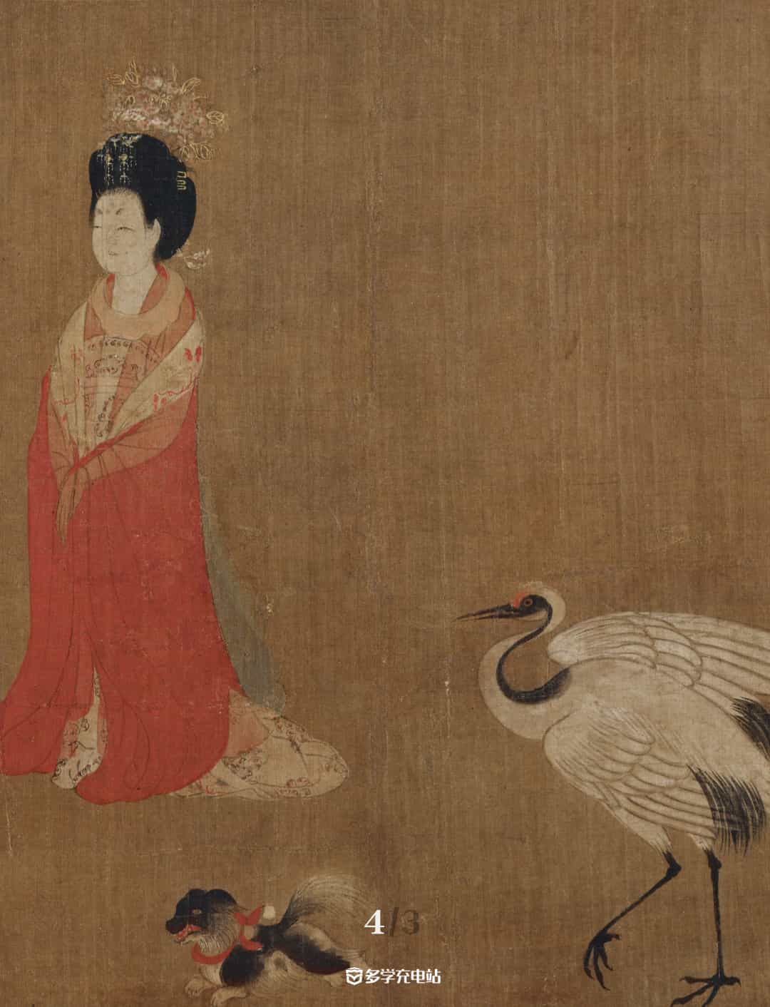 名画｜《簪花仕女图》唐代 周昉 赏析下载