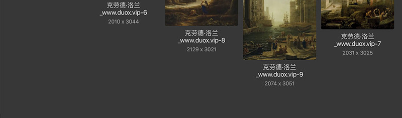 克劳德·洛兰Claude Lorrain法国17世纪巴洛克油画合集 57副 [JPG+TIF/3.55GB] H068