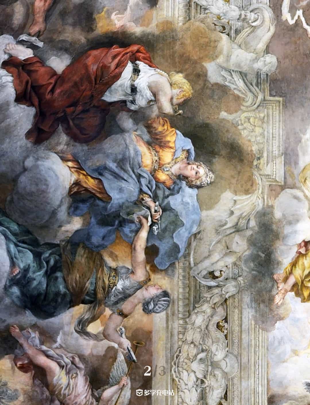 名画｜《神佑的寓言》  彼得罗·达·科尔托纳  赏析高清下载