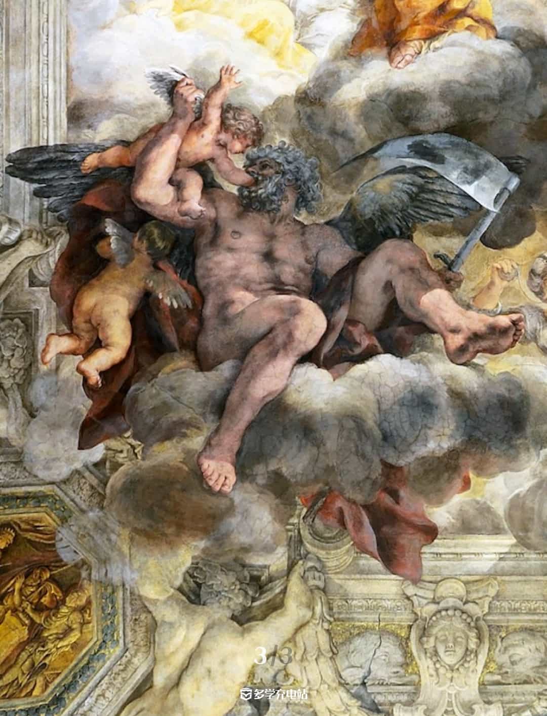 名画｜《神佑的寓言》  彼得罗·达·科尔托纳  赏析高清下载