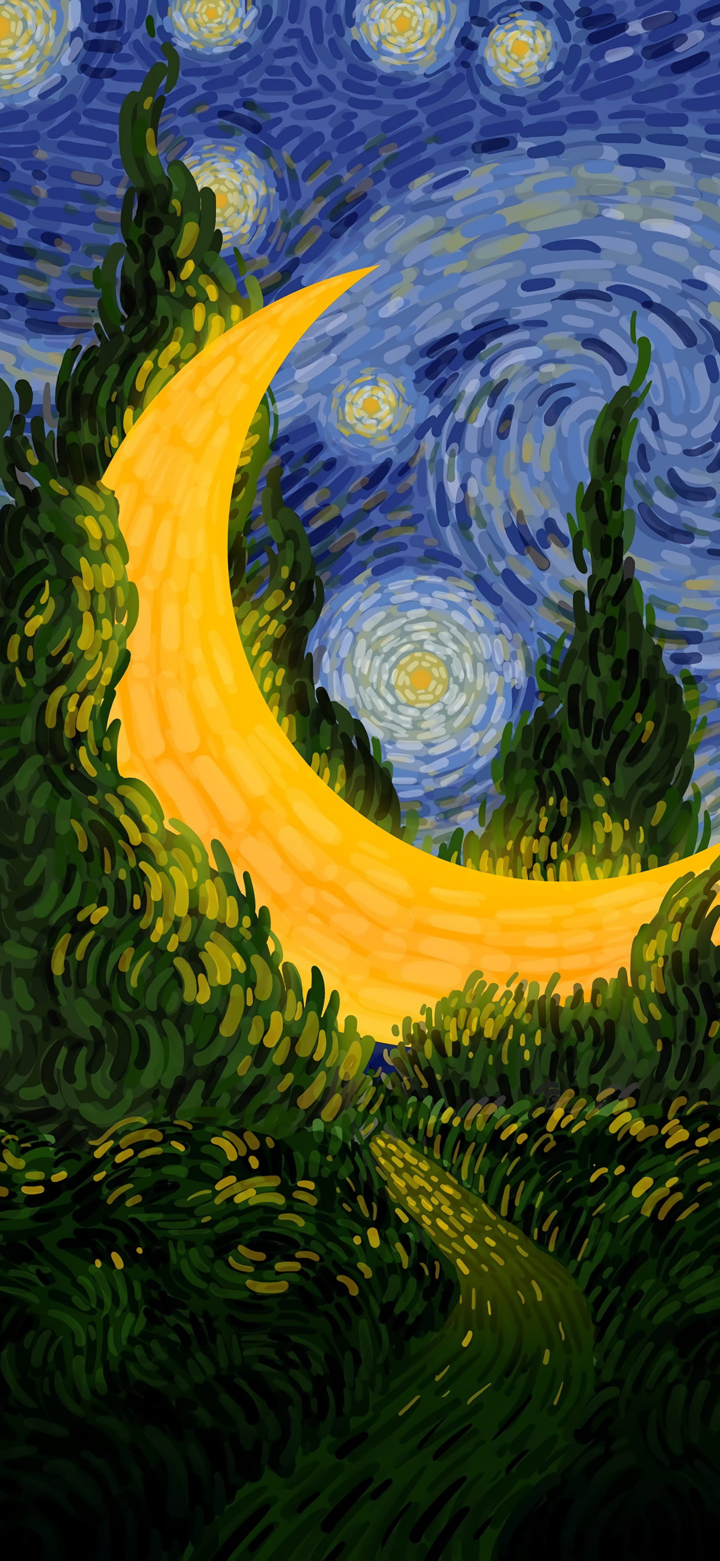 油画壁纸VOL.1｜“别样梵高”