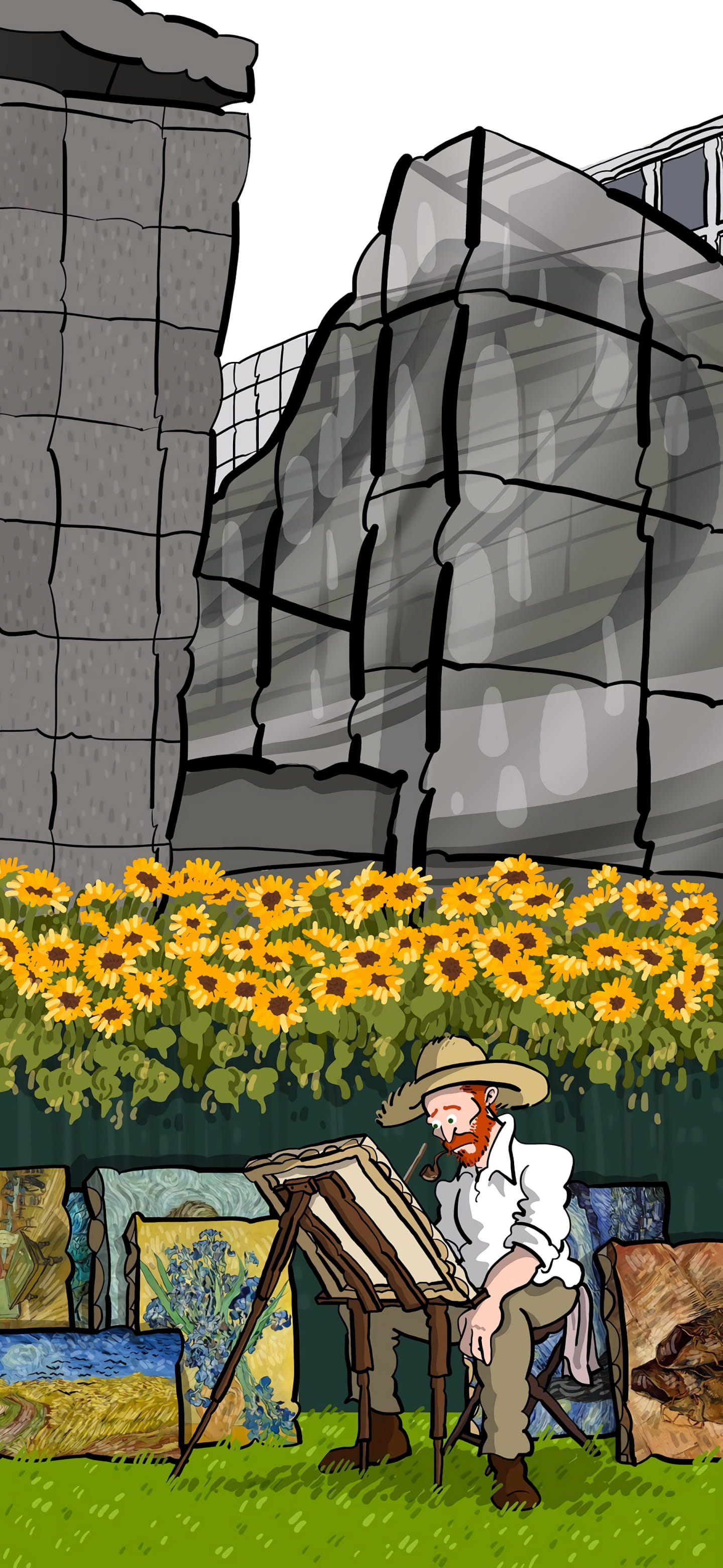 油画壁纸VOL.1｜“别样梵高”