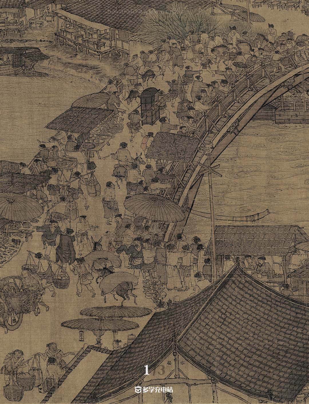 名画｜《清明上河图》北宋 张择端  赏析下载