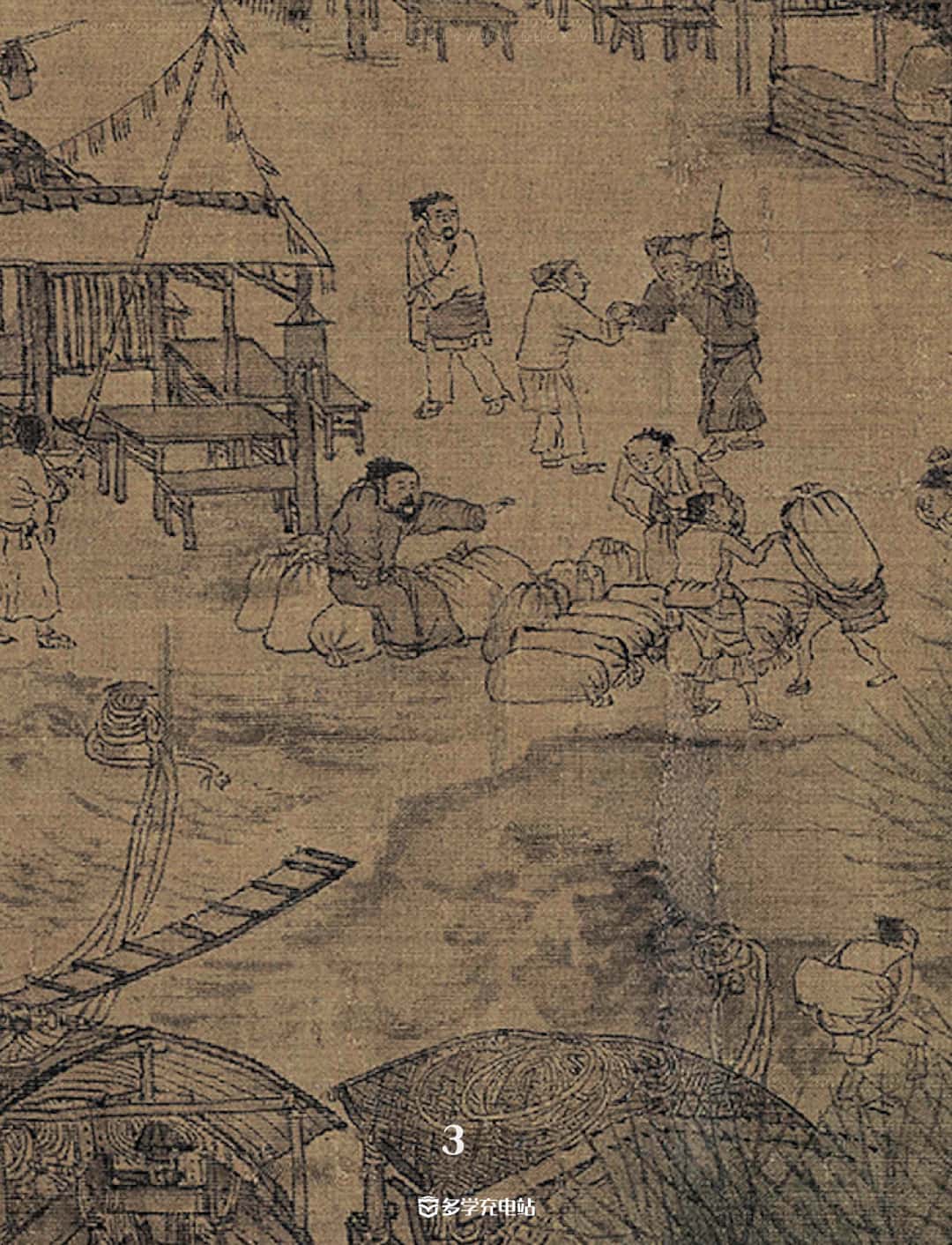 名画｜《清明上河图》北宋 张择端  赏析下载