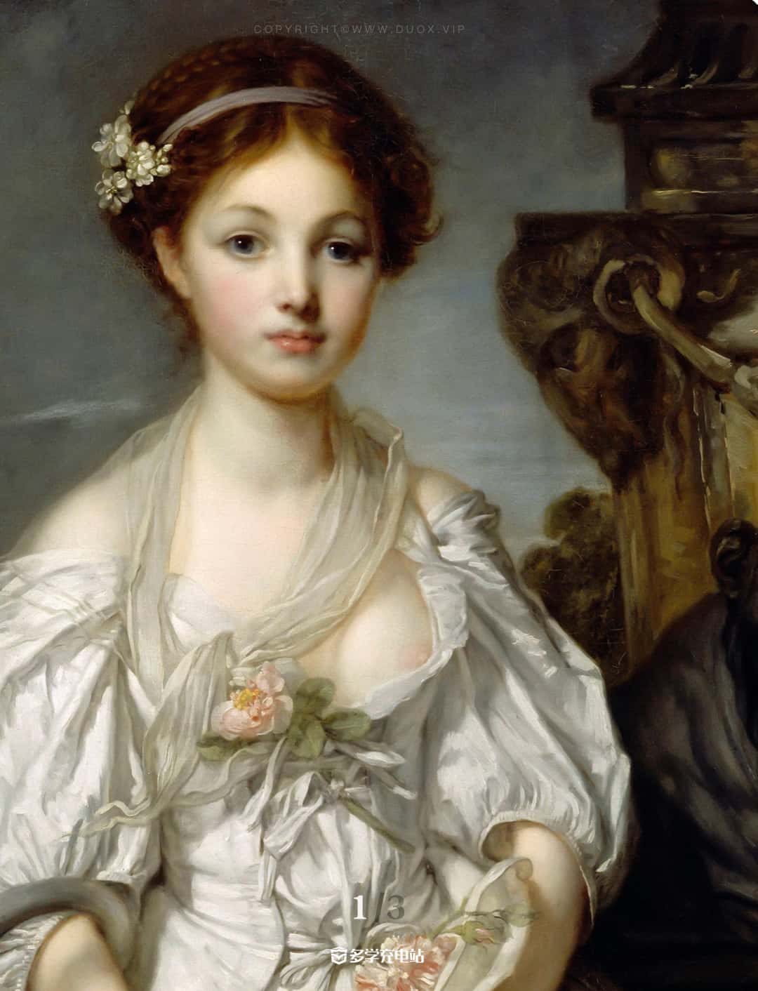 名画赏析｜《破壶》约1771年  格勒兹  赏析下载