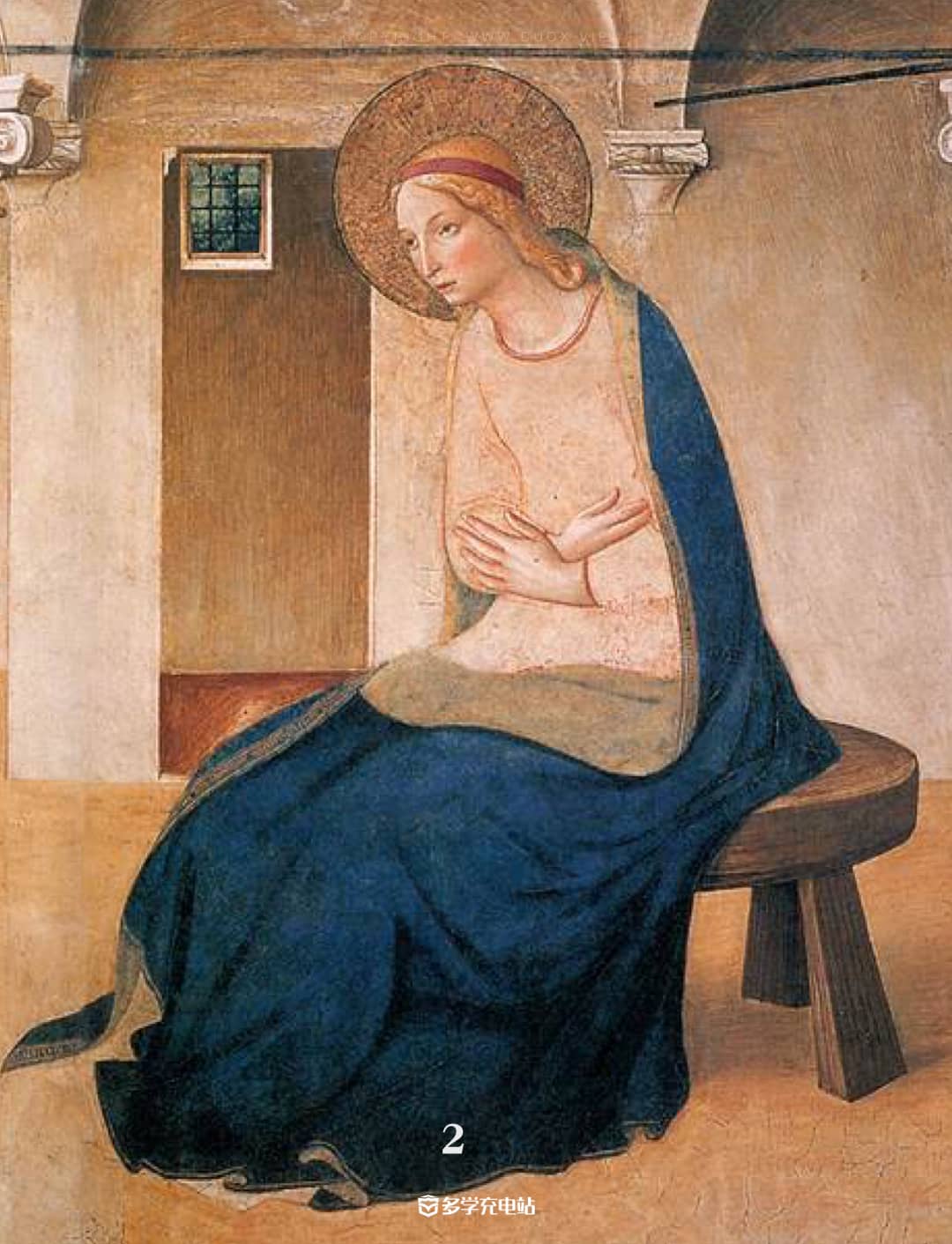 名画赏析|《圣母领报》 安吉利科