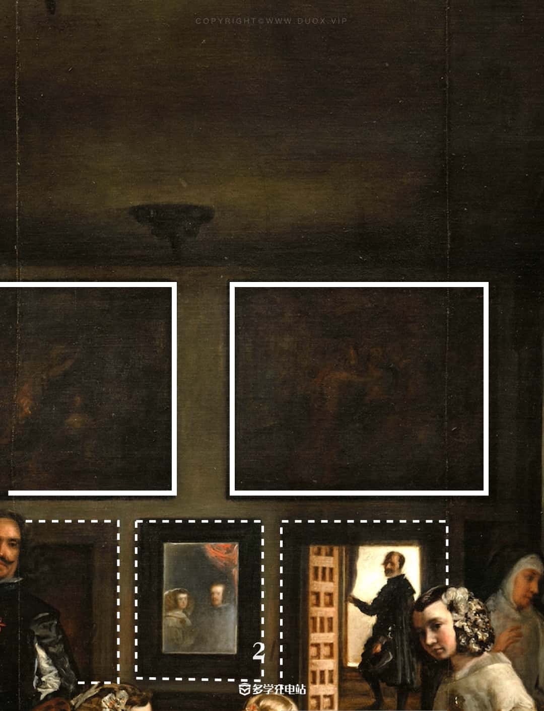 让毕加索临摹58遍的神作-《宫娥》赏析及原图下载