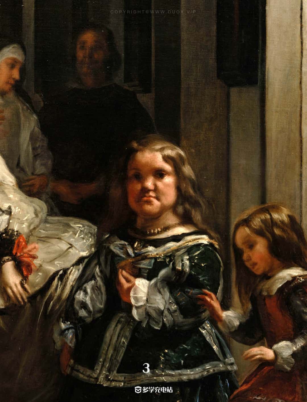 让毕加索临摹58遍的神作-《宫娥》赏析及原图下载