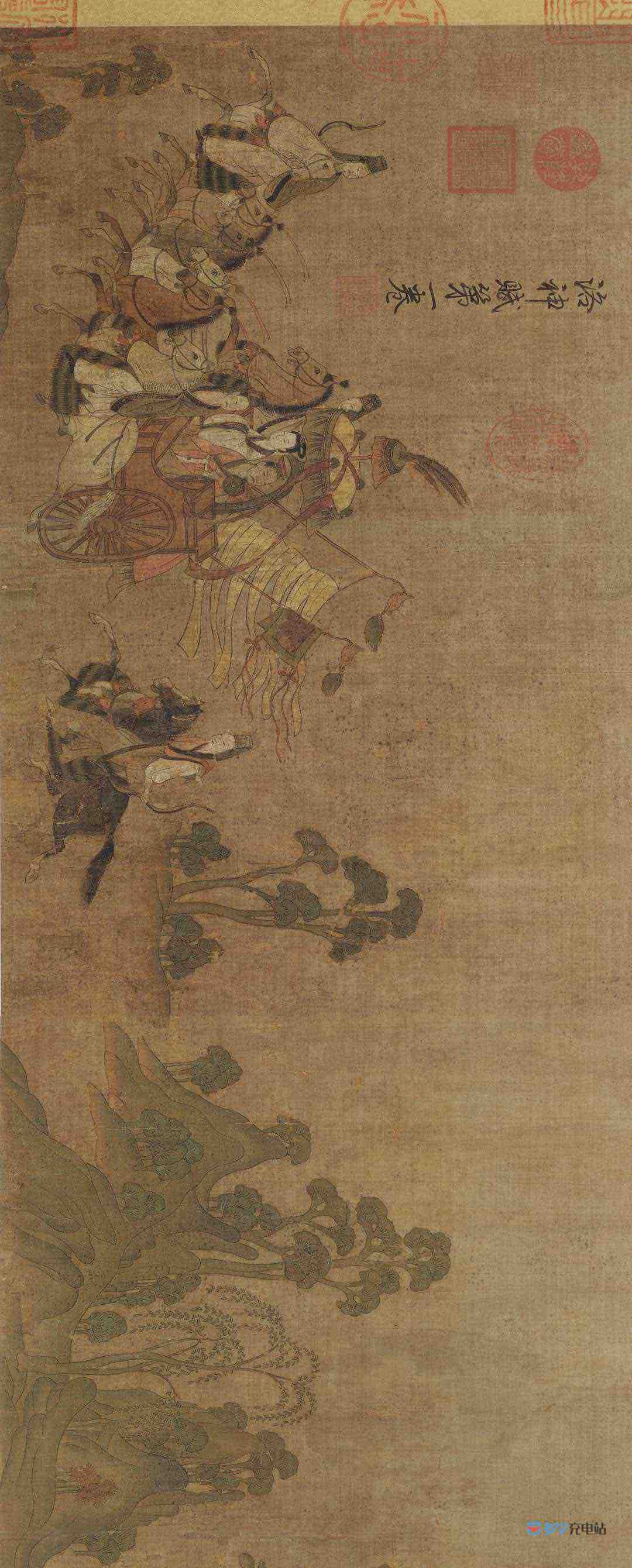 中国十大传世名画-洛神赋图（第一卷全卷）故宫博物馆