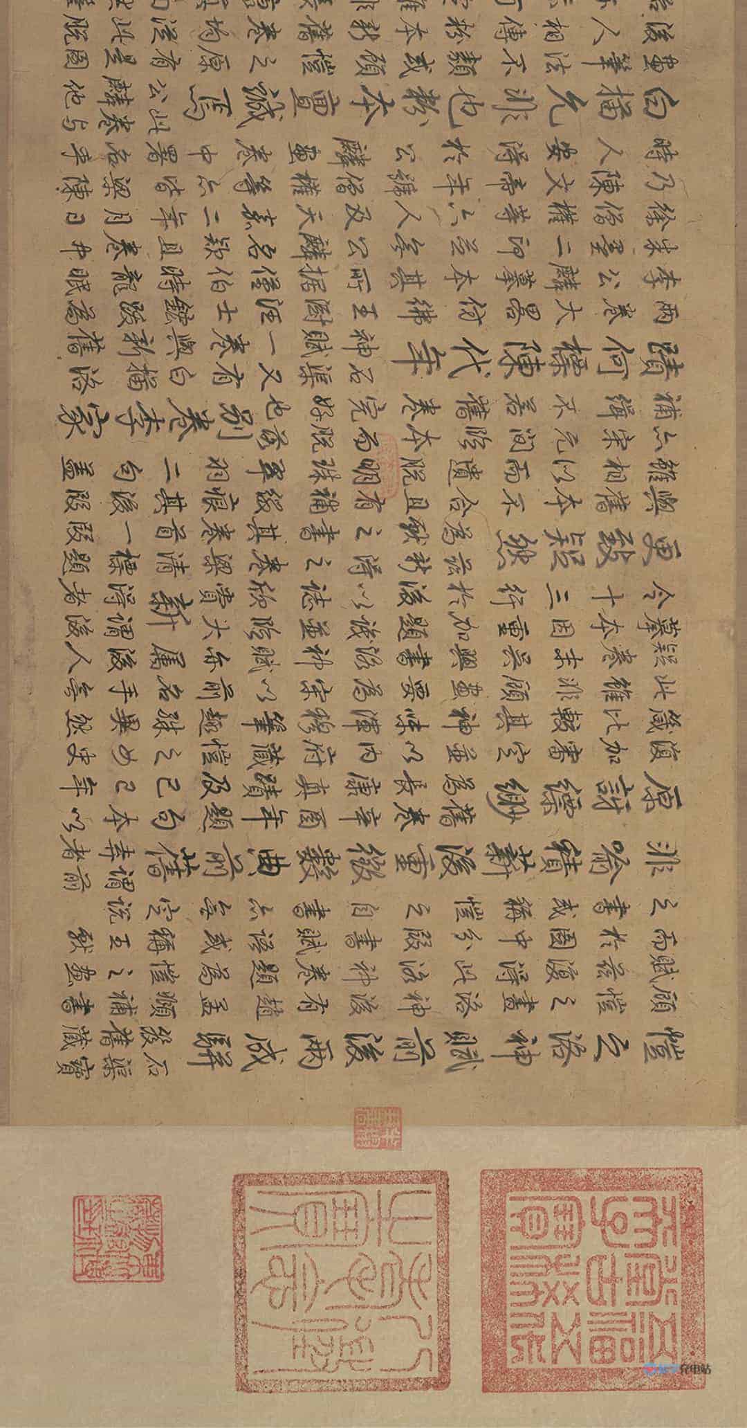 中国十大传世名画-《洛神赋图》顾恺之 辽宁博物馆