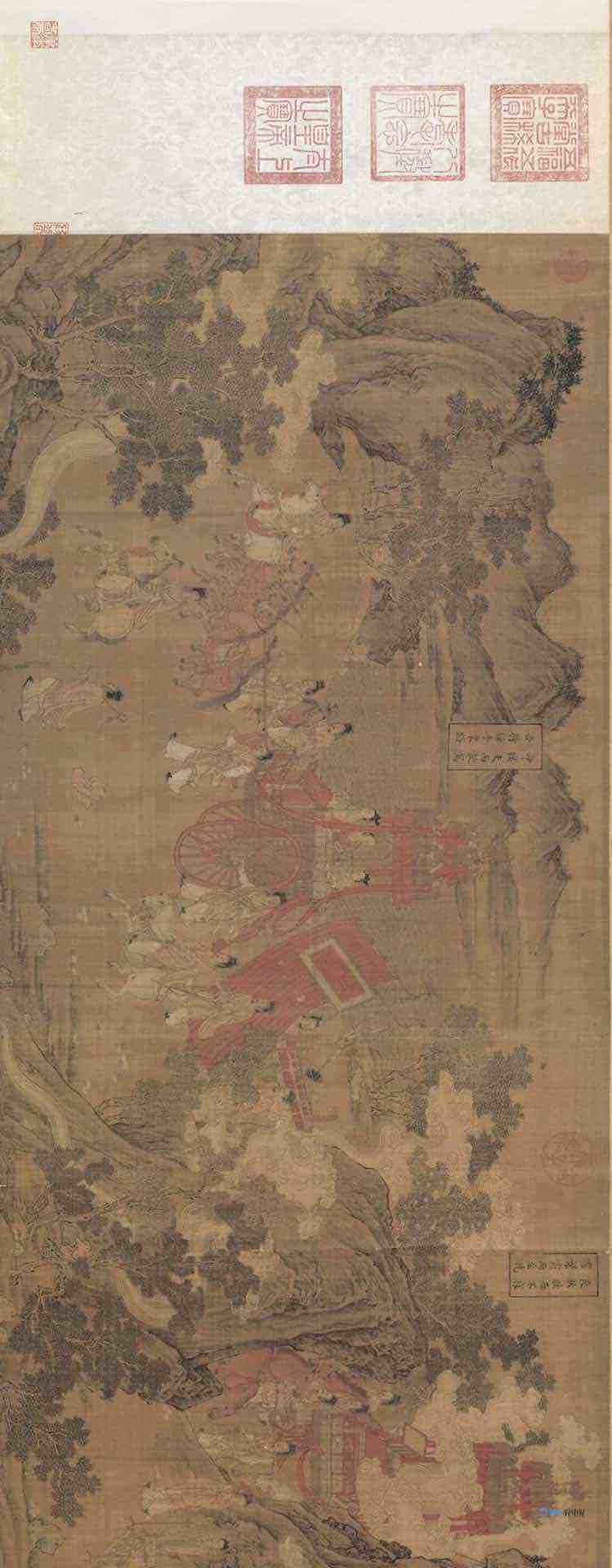 中国十大传世名画-《洛神赋图》顾恺之 故宫博物馆