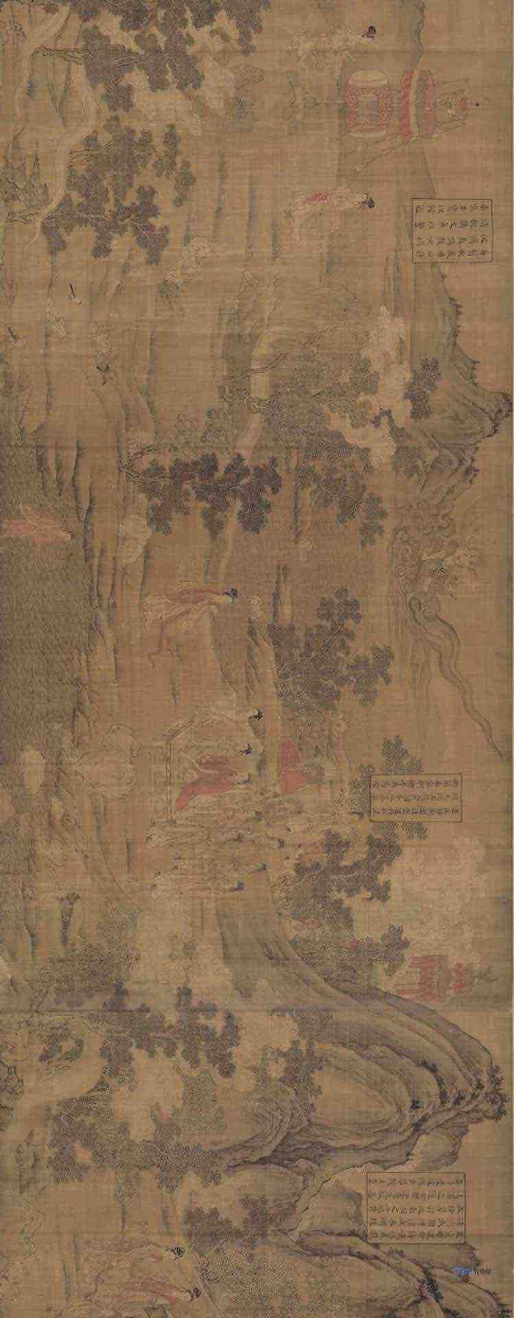 中国十大传世名画-《洛神赋图》顾恺之 故宫博物馆