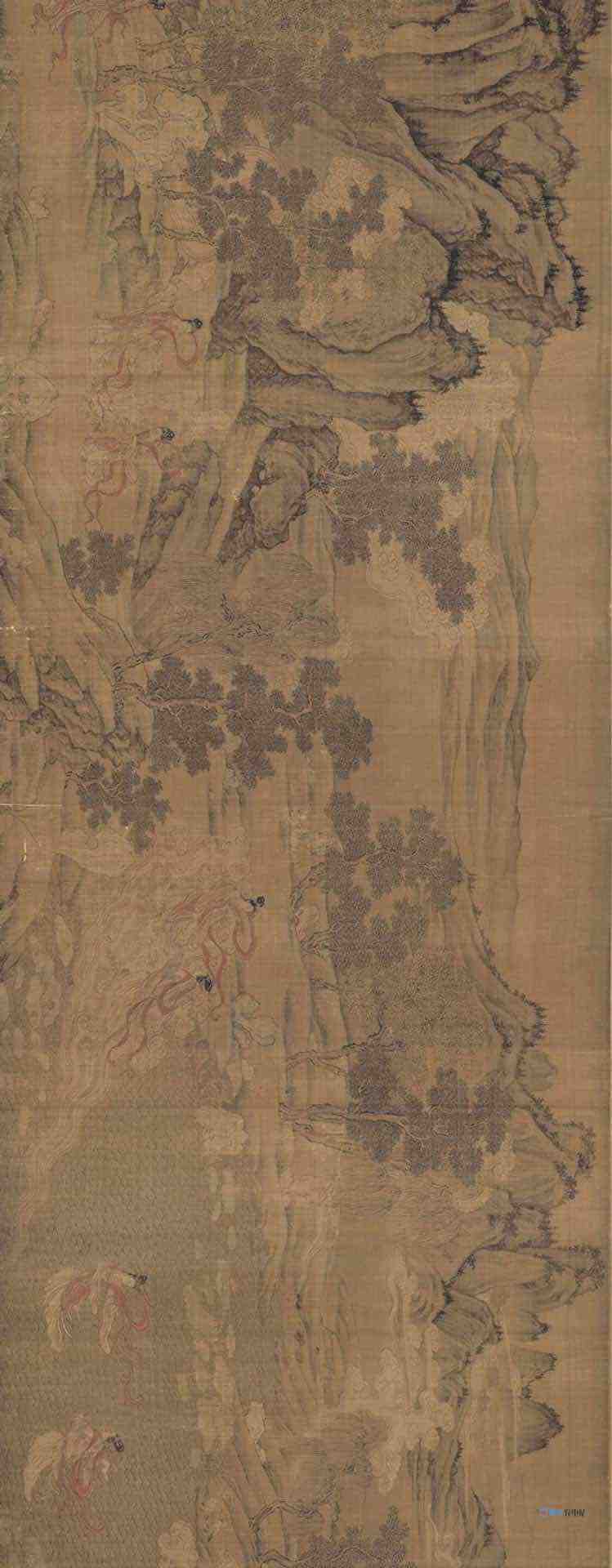 中国十大传世名画-《洛神赋图》顾恺之 故宫博物馆