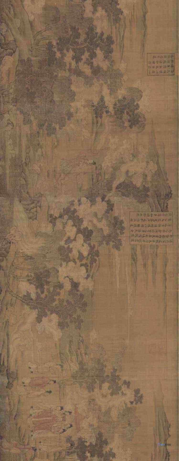 中国十大传世名画-《洛神赋图》顾恺之 故宫博物馆