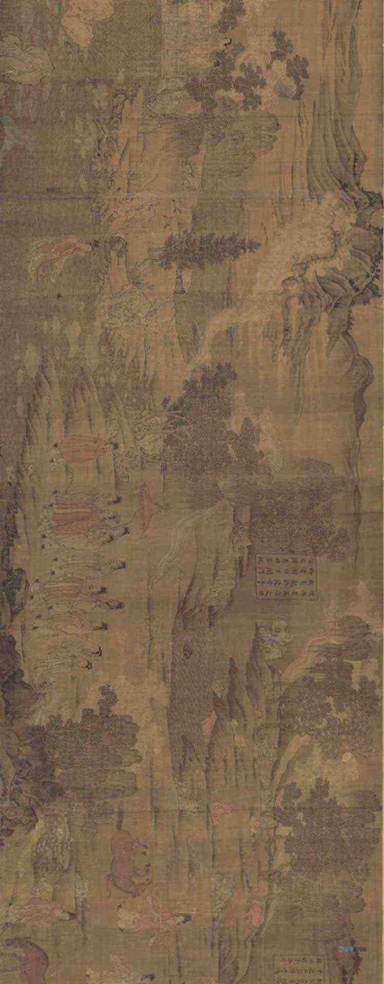 中国十大传世名画-《洛神赋图》顾恺之 故宫博物馆