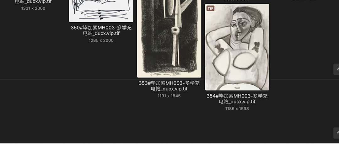 巴勃罗·毕加索 Pablo Picasso 西班牙18.19世纪油画作品合集[361TIF/JPG11.99GB] H017