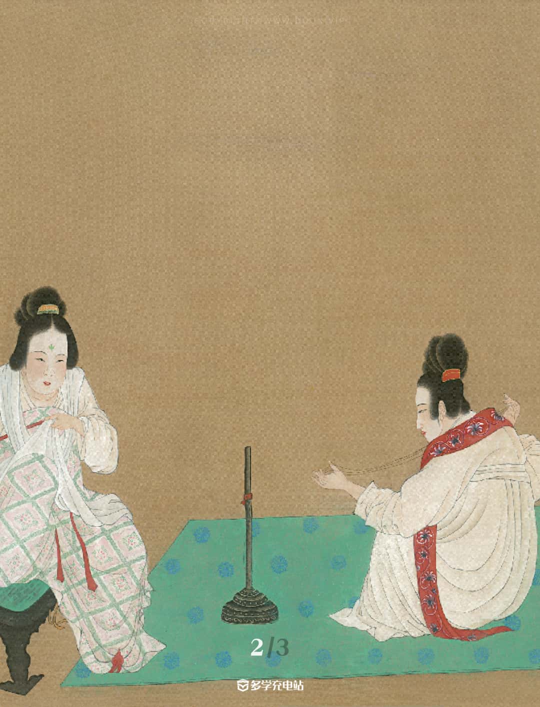 名画赏析｜海外遗珍《捣练图》张萱