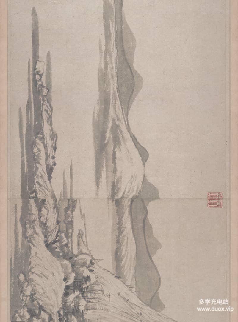 中国十大传世名画-《富春山居图完美合璧卷》高清图画原稿素材设计临摹4.08G