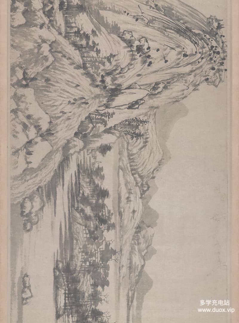 中国十大传世名画-《富春山居图完美合璧卷》高清图画原稿素材设计临摹4.08G