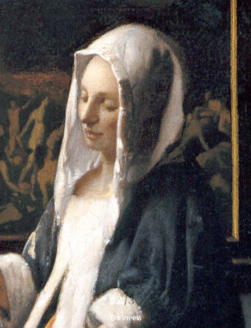 名画赏析|平静中的肃穆自省《持天平的女人》维米尔