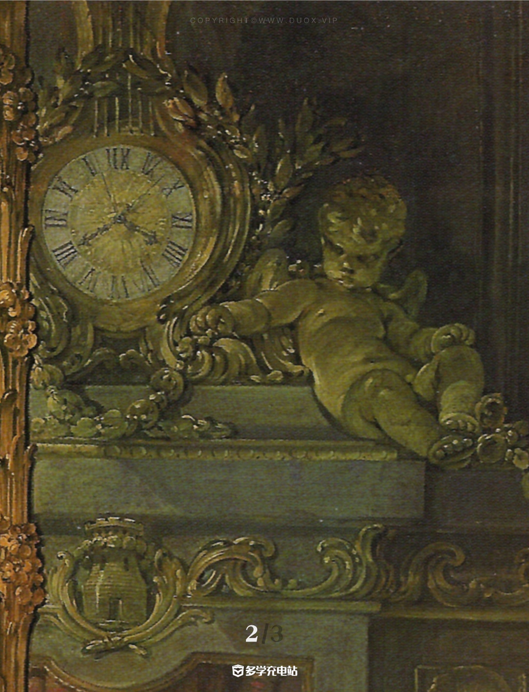 每日一画|洛可可艺术主导者《蓬巴杜夫人》