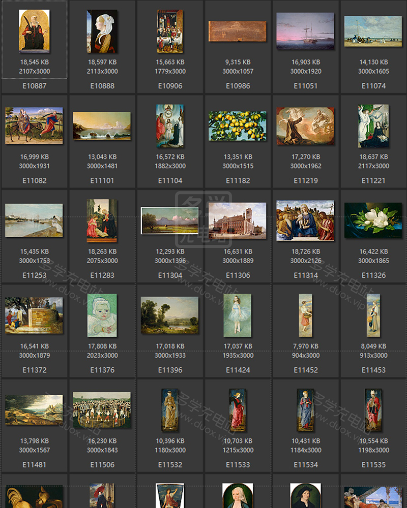 美国华盛顿国立美术馆藏油画艺术作品合集 1590副 [TIF/30.84GB] B020