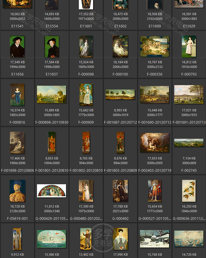 美国华盛顿国立美术馆藏油画艺术作品合集 1590副 [TIF/30.84GB] B020