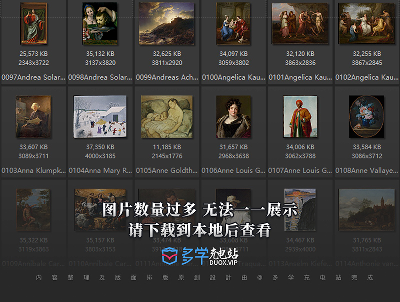 美国纽约大都会美术馆藏油画艺术作品合集 2275副 [TIF/65.47GB] B023