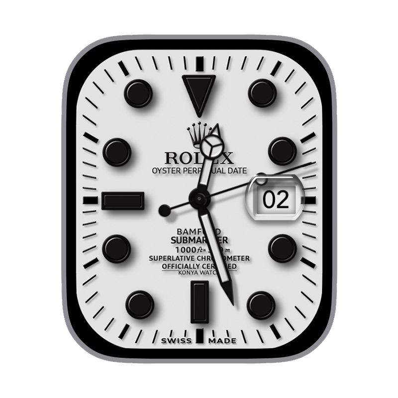 ROLEX劳力士潜航者型浅白日志动态刻度指针ultra表盘.clock&clcok2