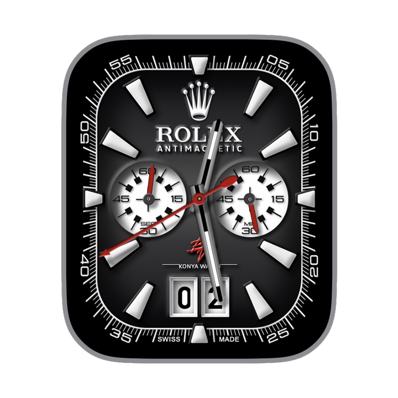 ROLEX劳力士探险家型灰白动态刻度值指针日志双盘ultra表盘.clock&clcok2