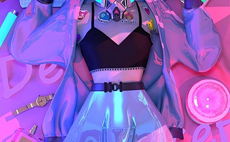 集原美3D动漫人物少女壁纸