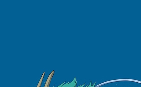 日系漫画宫崎骏白龙壁纸