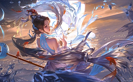 神话女神仙气飘飘游戏人物CG壁纸