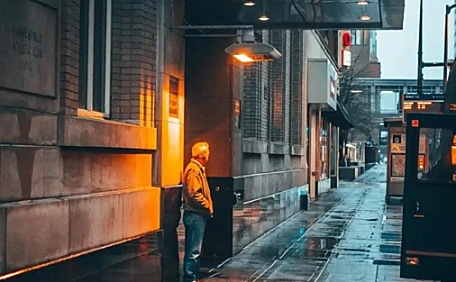 欧洲城市街头青橙壁纸