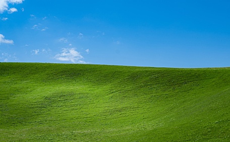 大草原和晴空电脑ipad壁纸