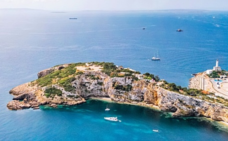 海边小岛风景壁纸