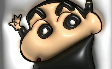 3D立体蜡笔小新日漫可爱卡通动漫壁纸