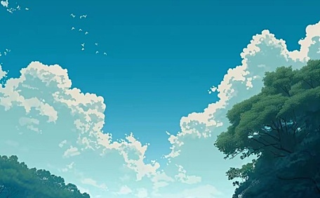 一叶扁舟在湖面上风景壁纸